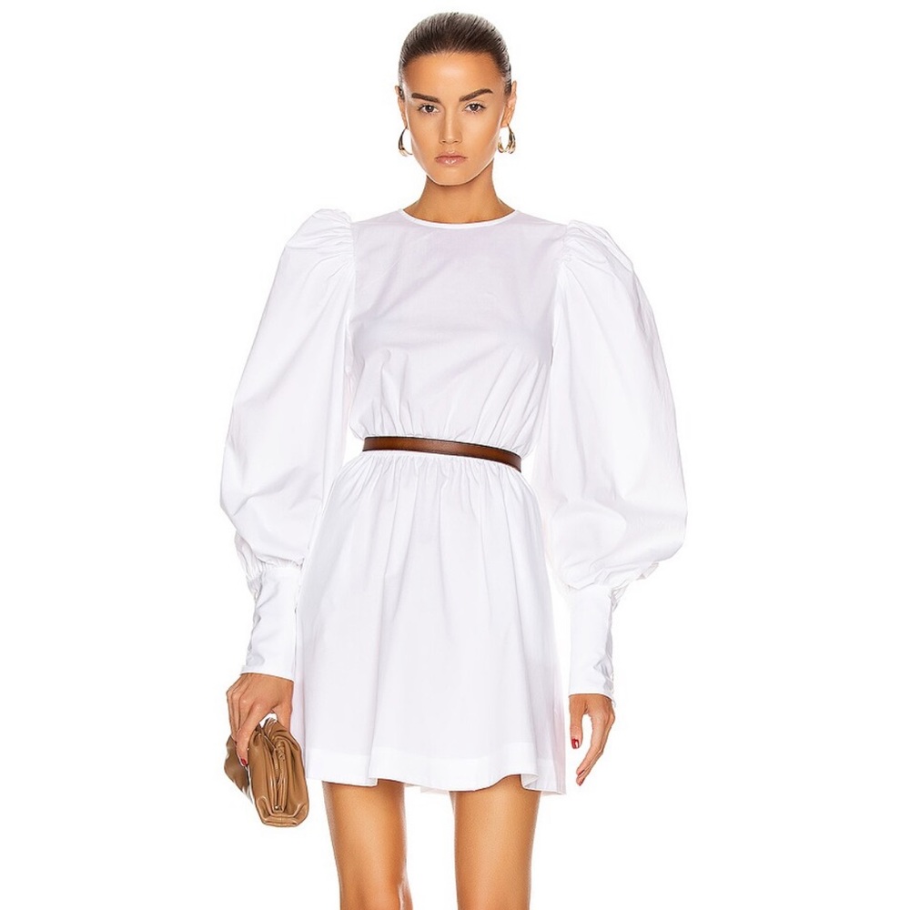 NWT GRLFRND Malina Mini Dress White